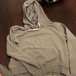 Cropped forever 21 sweatshirt